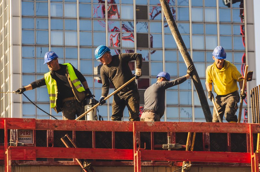 Équipe MD Panneaux sur chantier