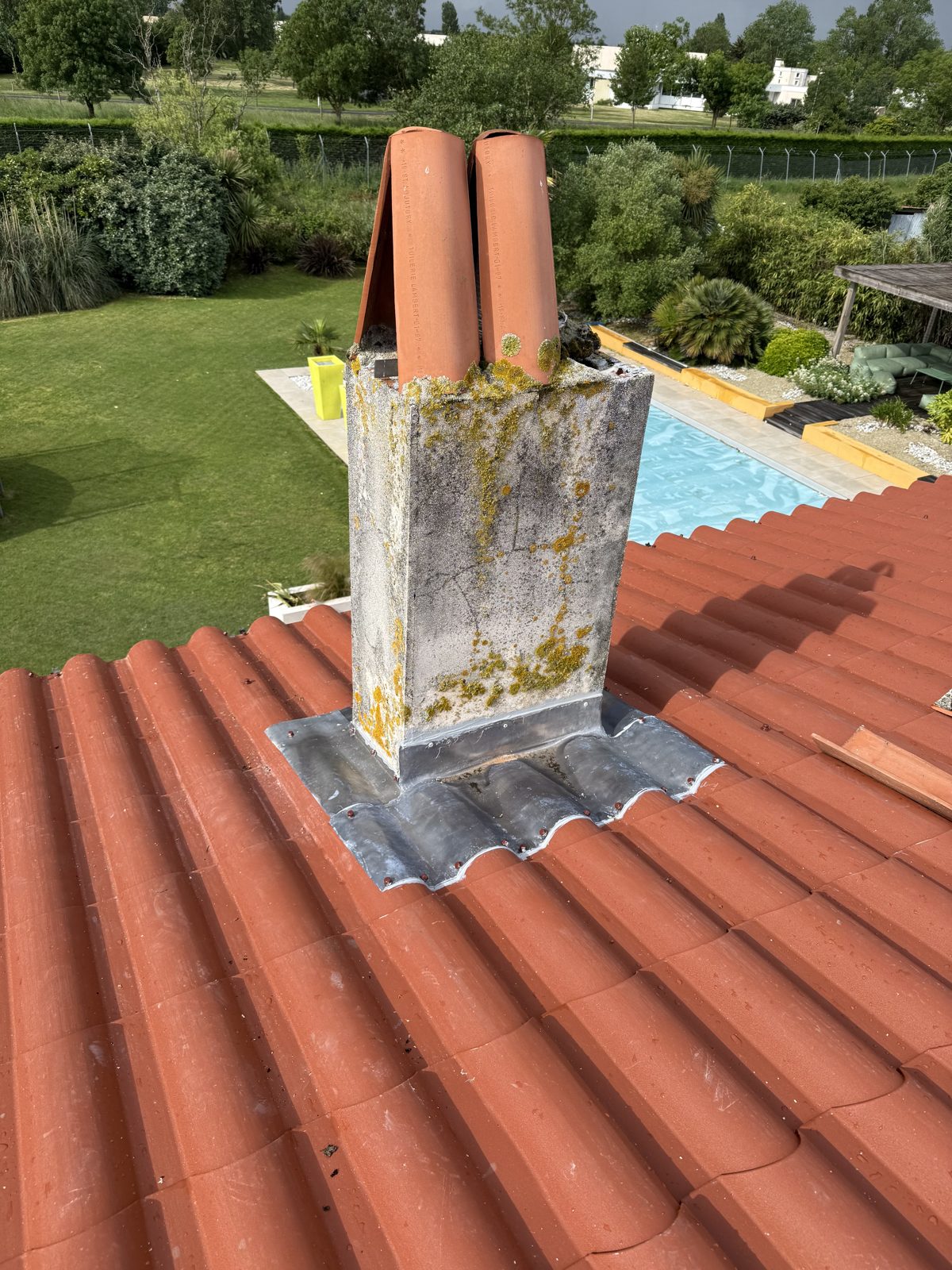Rénovation de toiture d'une habitation